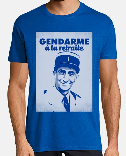 Tee-shirt Gendarme à la retraite