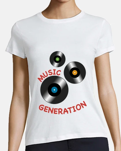 Tee-shirt génération de la musique