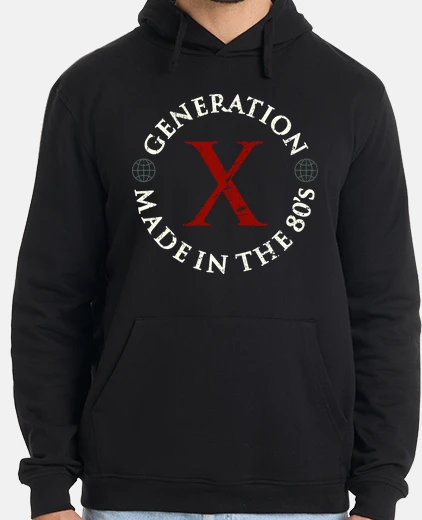 Sudadera Generation X Made in the 80's