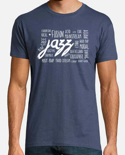 T-shirt generi jazz t-shirt