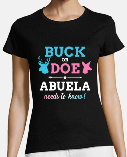 Playera género revelan dólar o cierva abuela be
