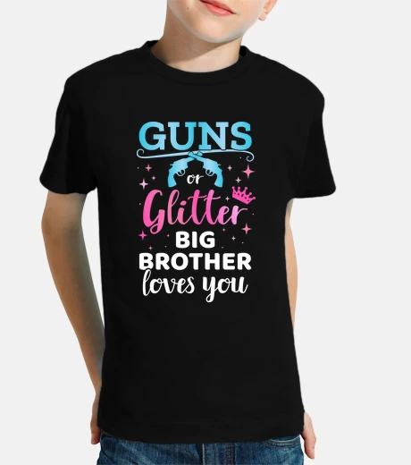 Ropa género revelar armas brillo hermano beb