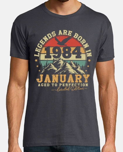 T-shirt Gennaio 1984 40° anniversario