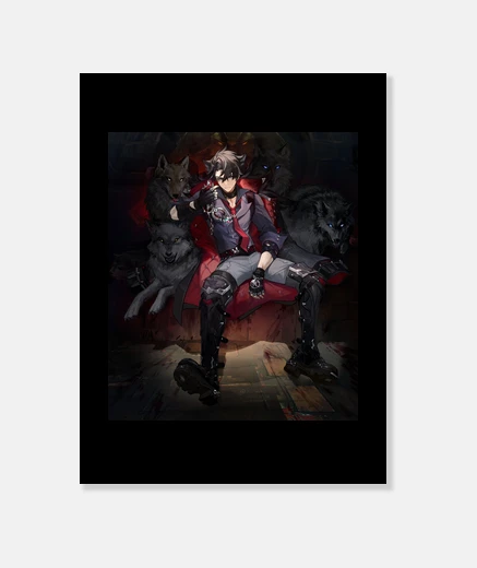 Stampa Genshin Impact con riot Hesley