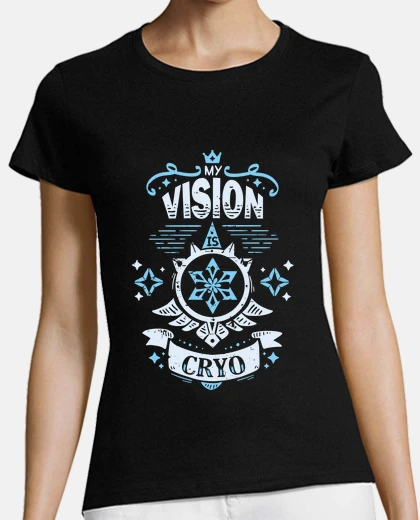 Camiseta Genshin impact Cryo