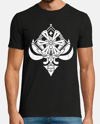 T-shirt genshin impact monstadt anemo bianco