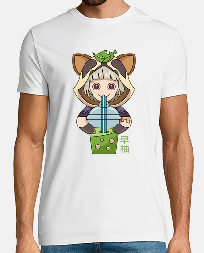 Camiseta Genshin Impact Sayu Boba Tea