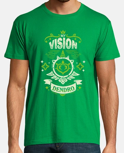 T-shirt genshin impatto dendro