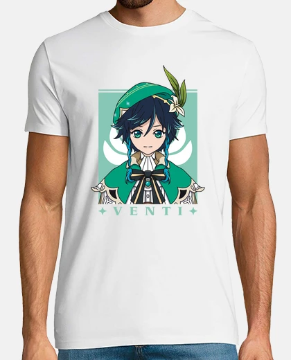 T-shirt genshin impatto venti