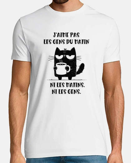 T-shirt gente mattutina