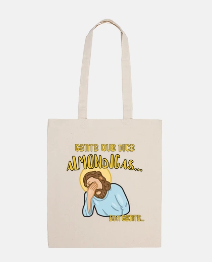 Bolsa gente que dice almondigas