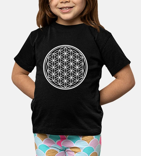 Ropa geometría sagrada flor de la vida