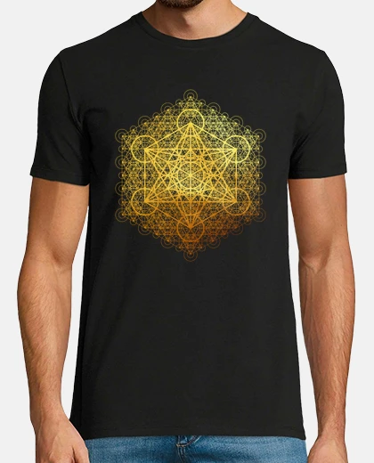 Camiseta geometría sagrada metatrón trascendenta