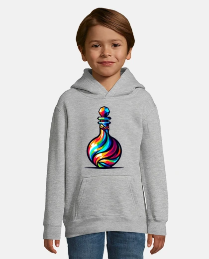 Kids geometric abstract polygonal potion