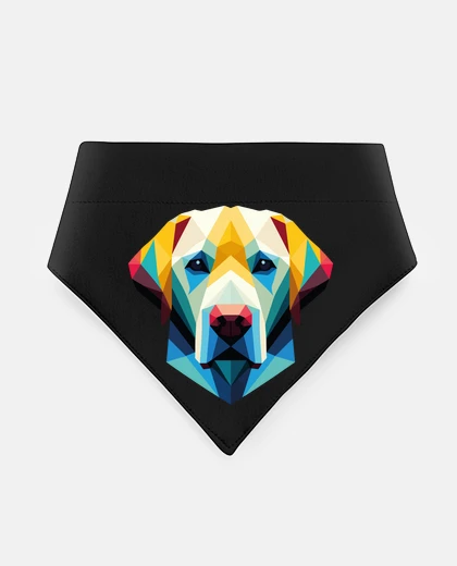 Mascotas geometric golden retriever