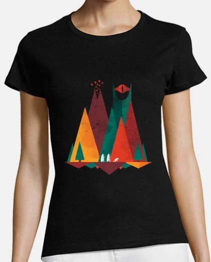 T-shirt Geometric middle earth