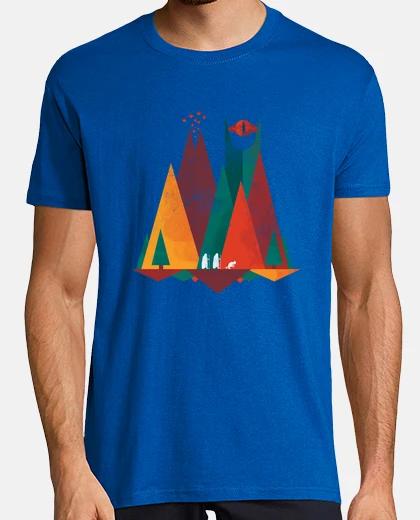 T-shirt Geometric middle earth