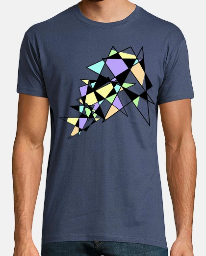 Tee-shirt géométrie abstraite