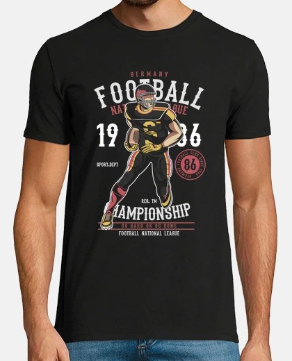 Tee-shirt ger man et footb all league