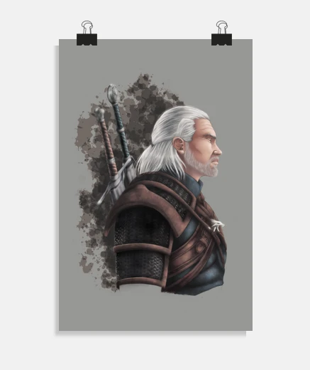 Poster geralt de rivia