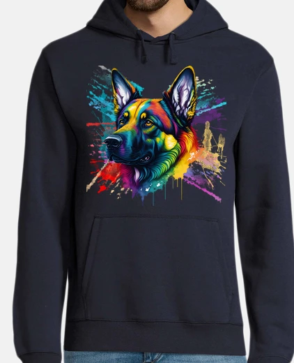 Sudadera german shepherd head