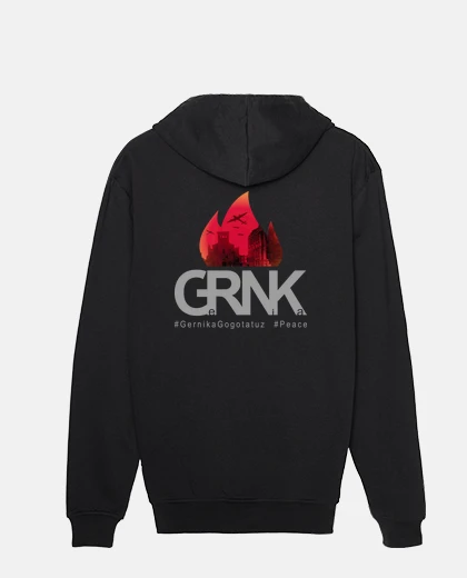 Sudadera Gernika gogoratuz imagen trasera sudadera chico