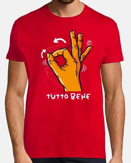 T-shirt gesto t-shirt tutto ok