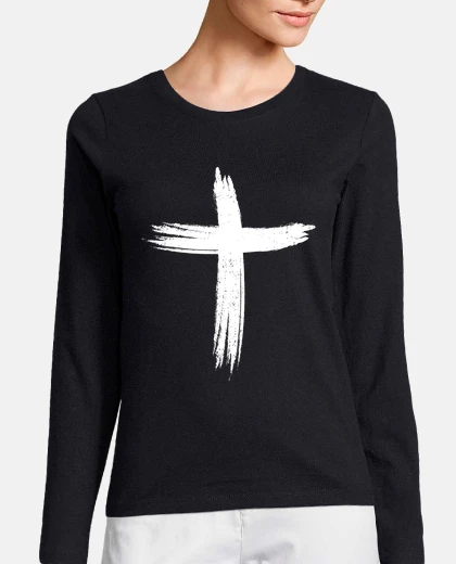 T-shirt gesù cristo croce squadra dio chiesa