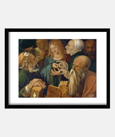 Quadro gesù tra los dottori (1506)