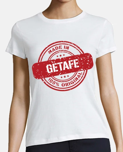 Tee-shirt getafe fait dans la ville rouge 000003