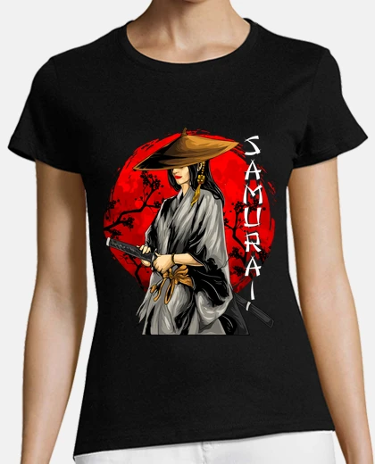 T-shirt gheisa samurai katana ninja japan martial arts