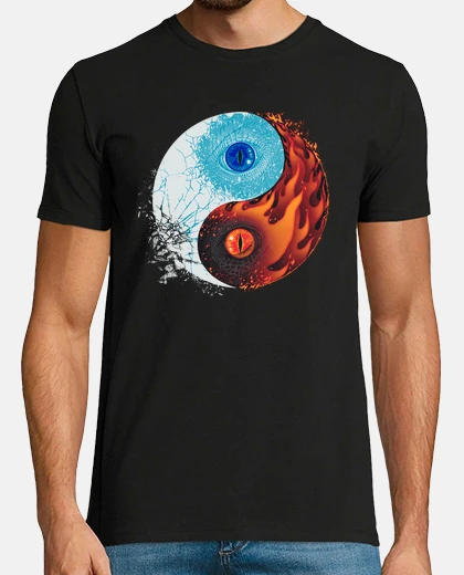 T-shirt ghiaccio e fuoco
