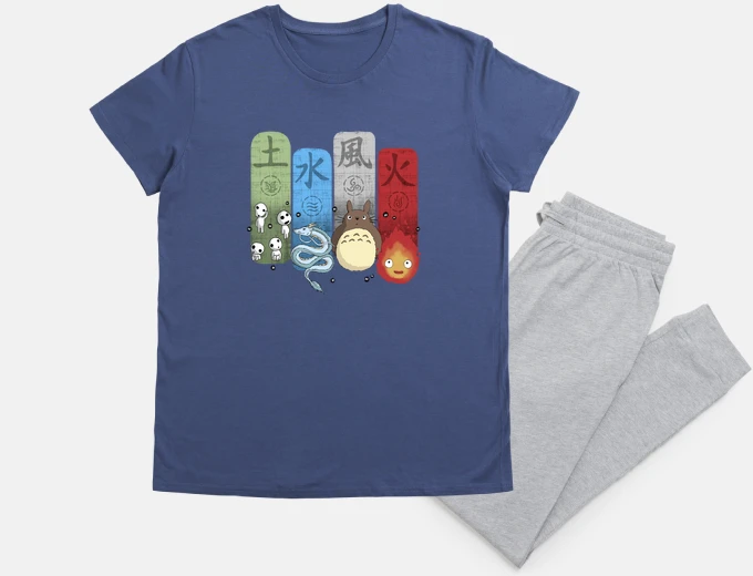Pyjama ghibli élémentaire arms