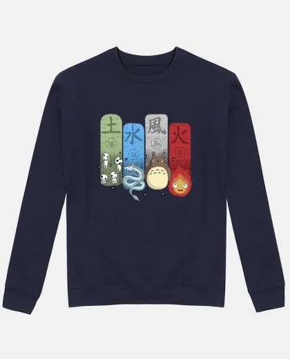 Sweat ghibli élémentaire arms
