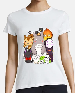 ghibli friends - totoro and his friends
