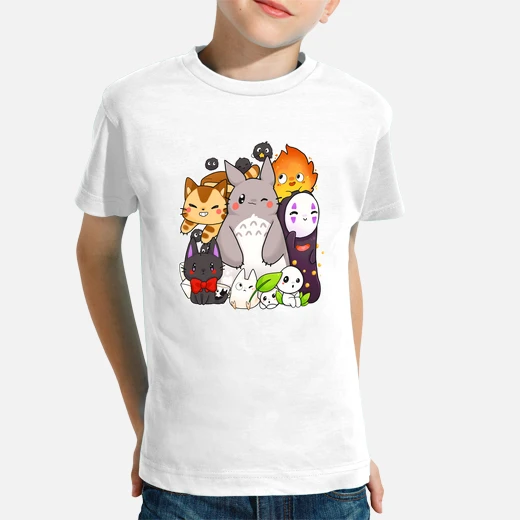 ghibli friends - totoro and his friends
