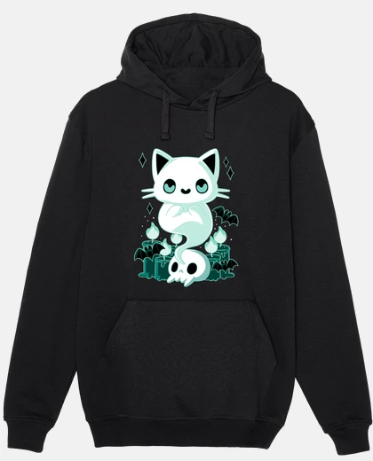 Hoodie Ghost Cat