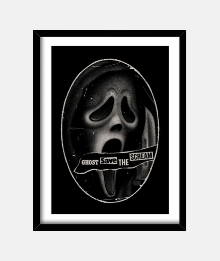 Framed ghost save the scream