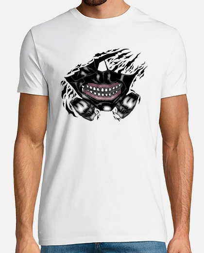 T-shirt ghoul maschera tokyo