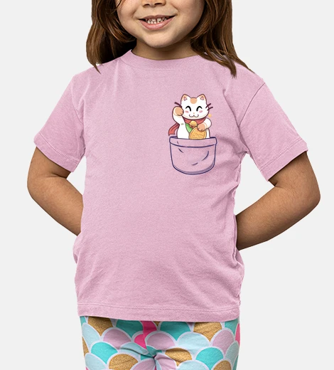 Abbigliamento giacca fortunata della tasca - camicia dei capretti
