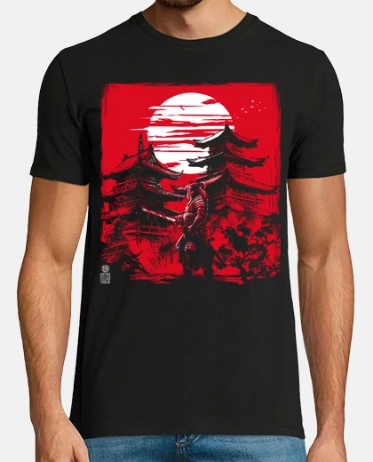 T-shirt giappone feudale