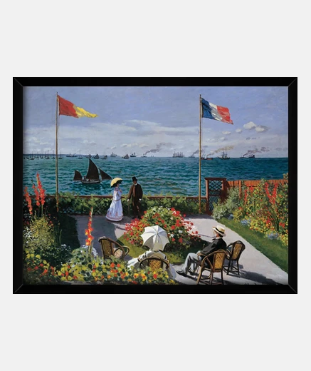 Quadro giardino a sainte-adresse