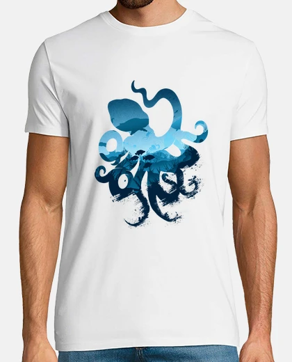 T-shirt giardino dei polpi