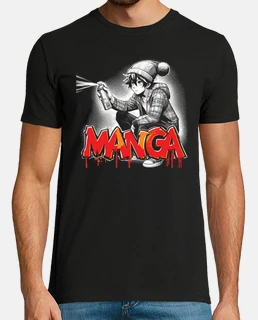 gift idea manga design style graffiti t