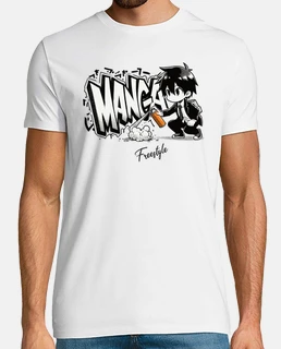 gift idea manga design style graffiti t