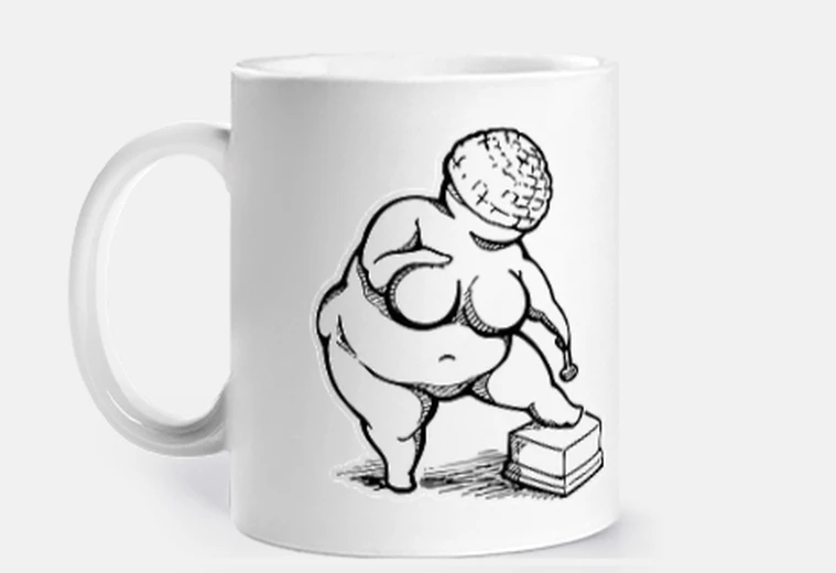 Cup gillete willendorf&#39;s venus - mug