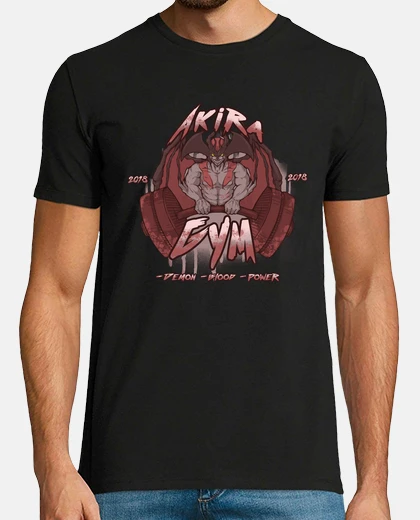 Camiseta gimnasio akira