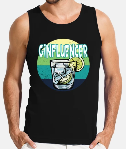 Tee-shirt gin disant ginfluencer
