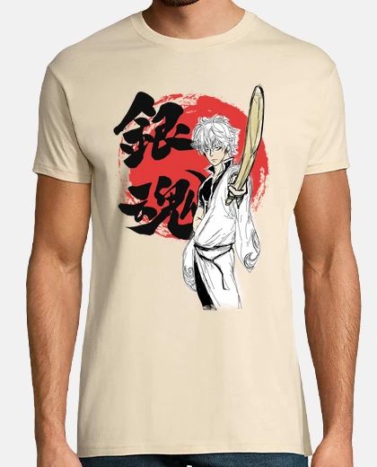 Camiseta gintama - sakata gintoki