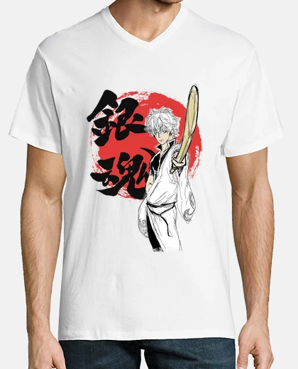 Camiseta gintama - sakata gintoki